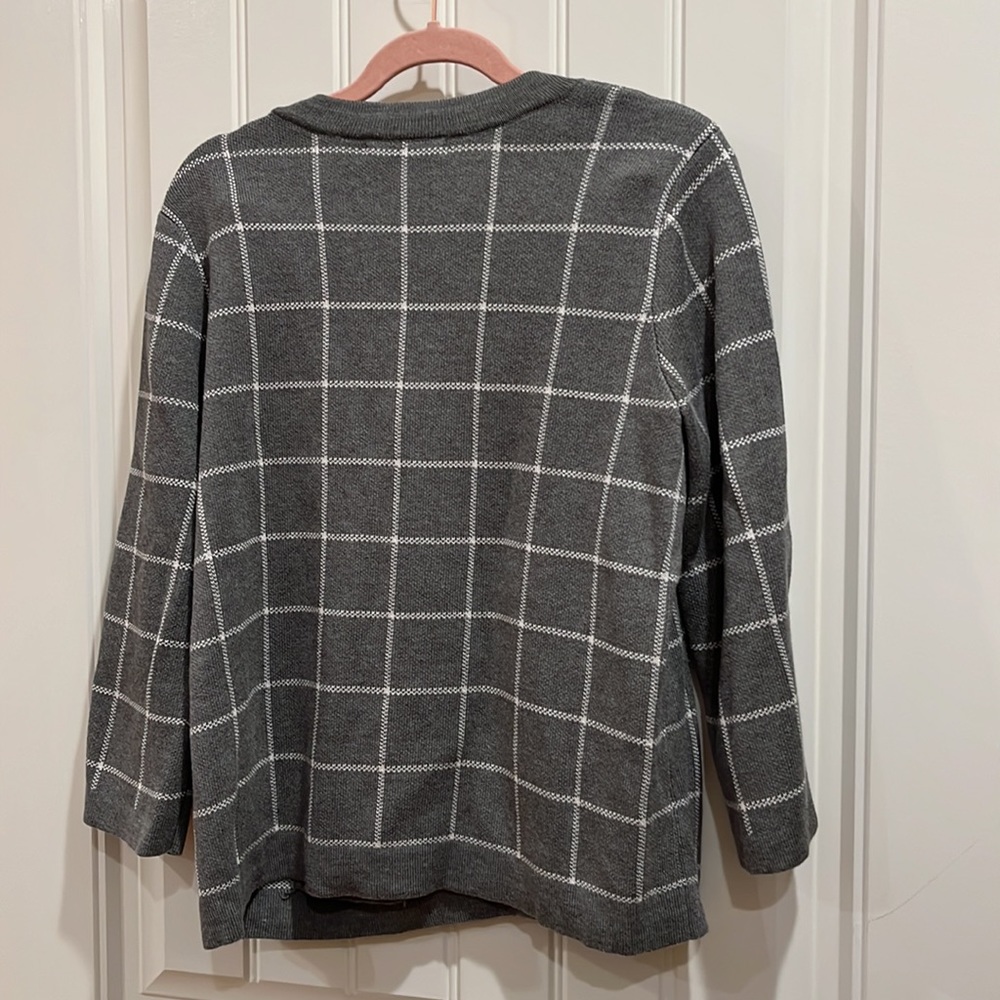 Windowpane Sweater - image 5